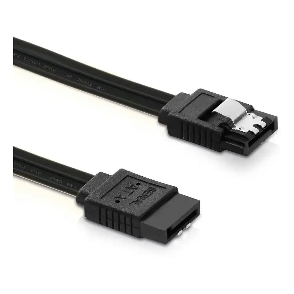CABLE DATOS SATA3 RECTO/50CM 6GBS NEGRO 2