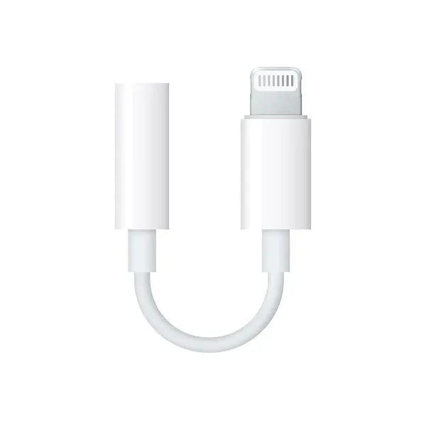 ADAPTADOR AUDIO JACK A LIGHTNING BLANCO MULTIMARCA