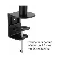 Soporte Monitor Simple p//Escritorio 10"-27"  c/agarre HW-701