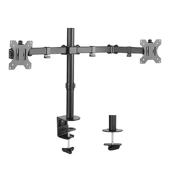 Soporte Monitor Doble p/Escritorio 10"-27" M052/30089 