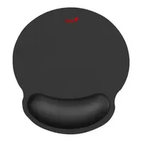 PAD MOUSE C/APOYA MUÑECAS ERGONOMICO/ANTIDES.  G-WMP 100/NEGRO GENIUS