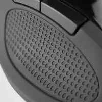 Klip Xtreme - Mouse - 2.4 GHz - Wireless - Black - Ergonomic Orbix