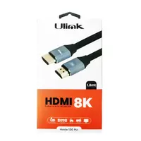 CABLE VIDEO HDMI A HDMI 8K 1.8MT/ULPROHDMI8K ULINK