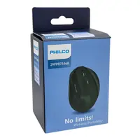 MOUSE INALAMBRICO 29PPR7346B NEGRO  PHILCO