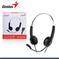 AUDIFONO ALAMBRICO CON MIC. USB USB /HS-220U STEREO