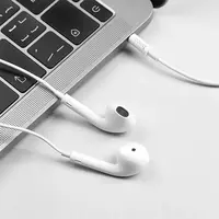AUDIFONO ALAMBRICO PLUG 3.5 IN-EAR C/MICROFONO M55 BLANCO