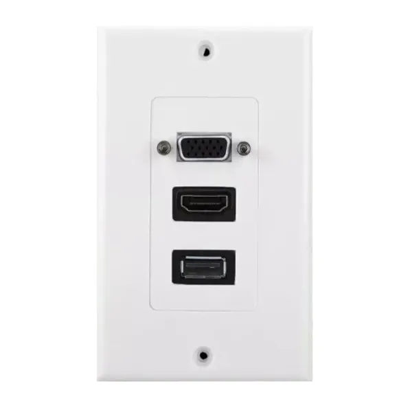 FACEPLATE TRIPLE VGA/HDMI/USB 2.0/BLANCO