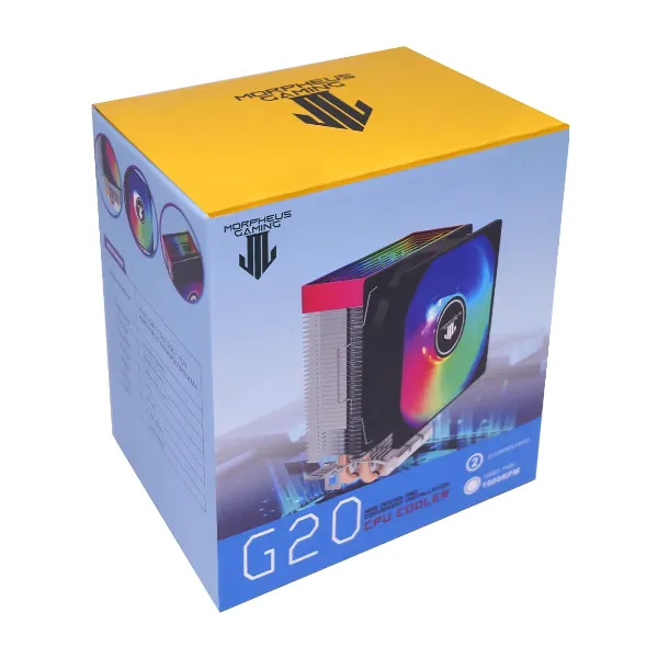 VENTILADOR CPU S/1700/1200/11151/AM4 G20 RGB 8