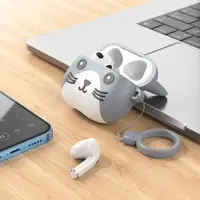 AUDIFONO BLUETOOTH IN-EAR C/MICROFONO AIRPODS EW46 GATO COLORES