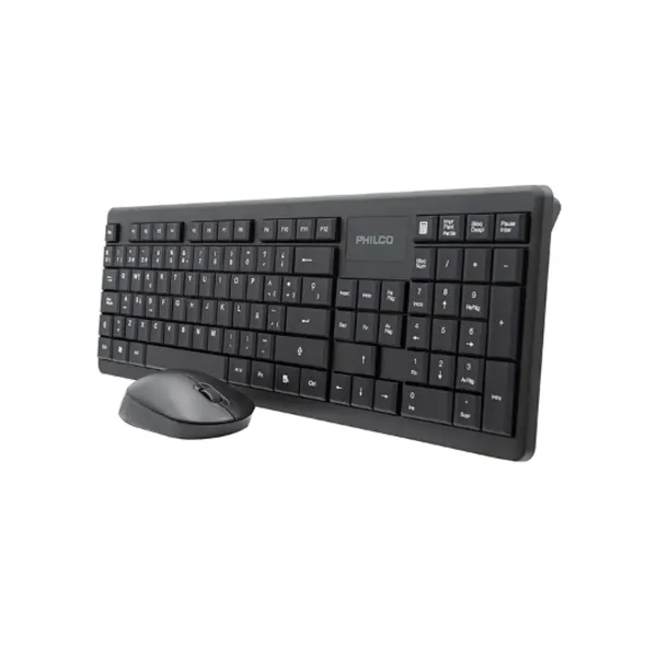 TECLADO/MOUSE INALAMBRICO NEGRO 314N PHILCO 2