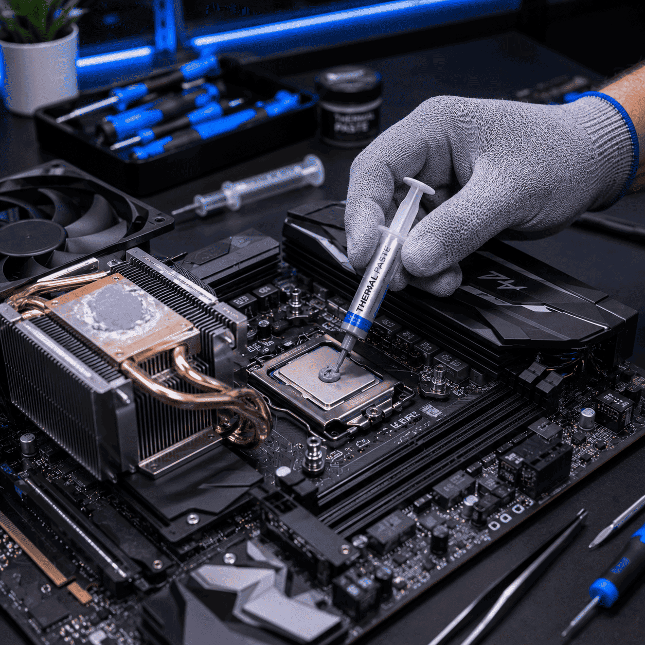 SERVICIO TECNICO RENOVACION PASTA TERMICA