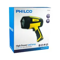 FOCO LED RECARGABLE HIGH POWER 1 LED 5W  300LUM 19GEP18660 PHILCO