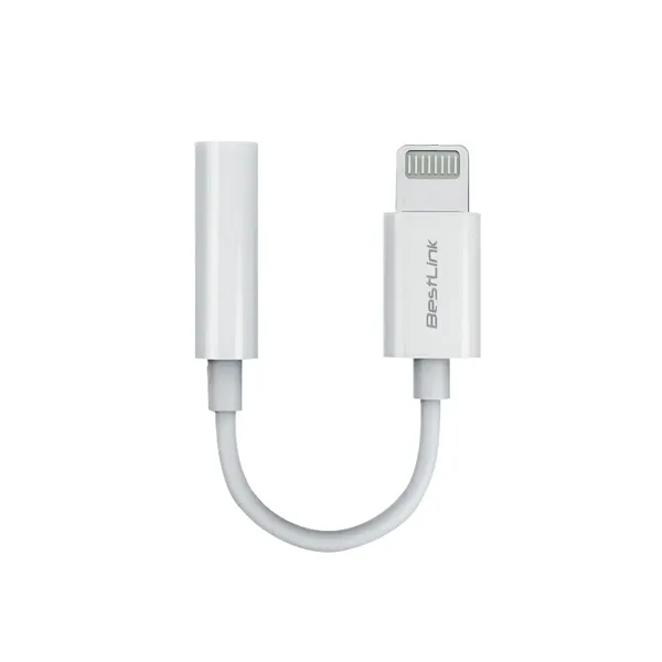 ADAPTADOR LIGHTNING M A JACK 3.5 H BL-AD100AL BESTLINK