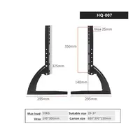 SOPORTE BASE TV SOBRE MESA 26" A37" HQ-007