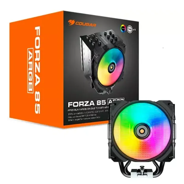 VENTILADOR CPU S/1700/1200/AM4/AM5 FORZA 85 ARGB 5