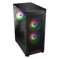 GABINETE GAMER DUOFACE RGB WHITE 3 F/ARGB /MATX/SIN FUENTE