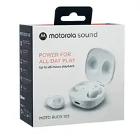 AUDIFONO BLUETOOTH BUDS 105 BLANCO MOTOROLA