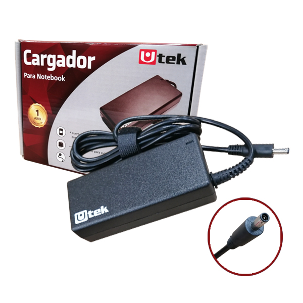 Cargador Notebook, Alternativo 19,5V - 3,34A 4.5x3.0 mm UT-DL65(1)
