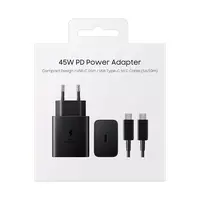 CARGADOR USB C 45W CON CABLE C(5A/1.8M). CARGA RÁPIDA