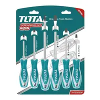 Set Juego Destornilladores 6 Piezas Total Tools