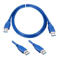 CABLE DATOS USB 3.0 A USB 3.0 MACHO-MACHO 1,5 MT/AZUL