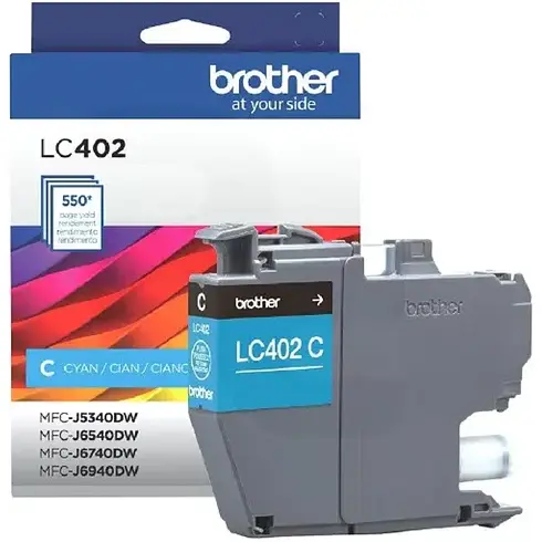 CARTRIDGE LC-402C 550PAGS. CYAN 