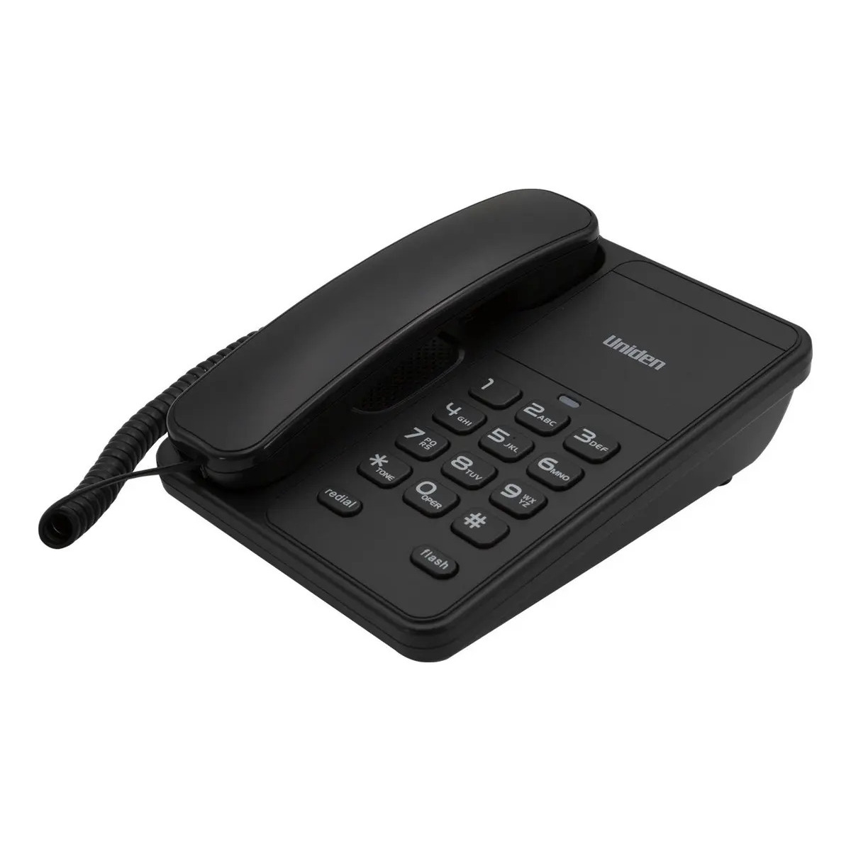 TELEFONO FIJO SOBREMESA  ANALOGO CLASICO NEGRO AS-702