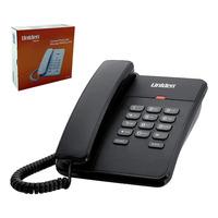 TELEFONO FIJO SOBREMESA  ANALOGO CLASICO NEGRO AS-702