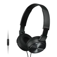 AUDIFONO ALAMBRICO CON MIC. PLUG 3.5MM NEGRO MDR-ZX310AP