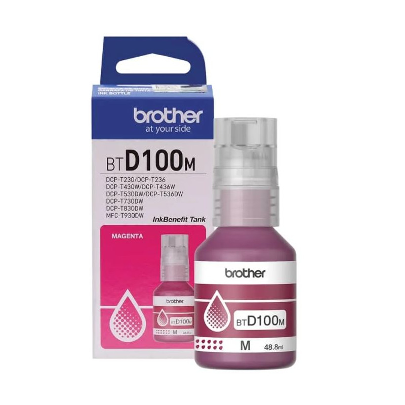 TINTA RECARGA BTD100M 40.8 ml MAGENTA
