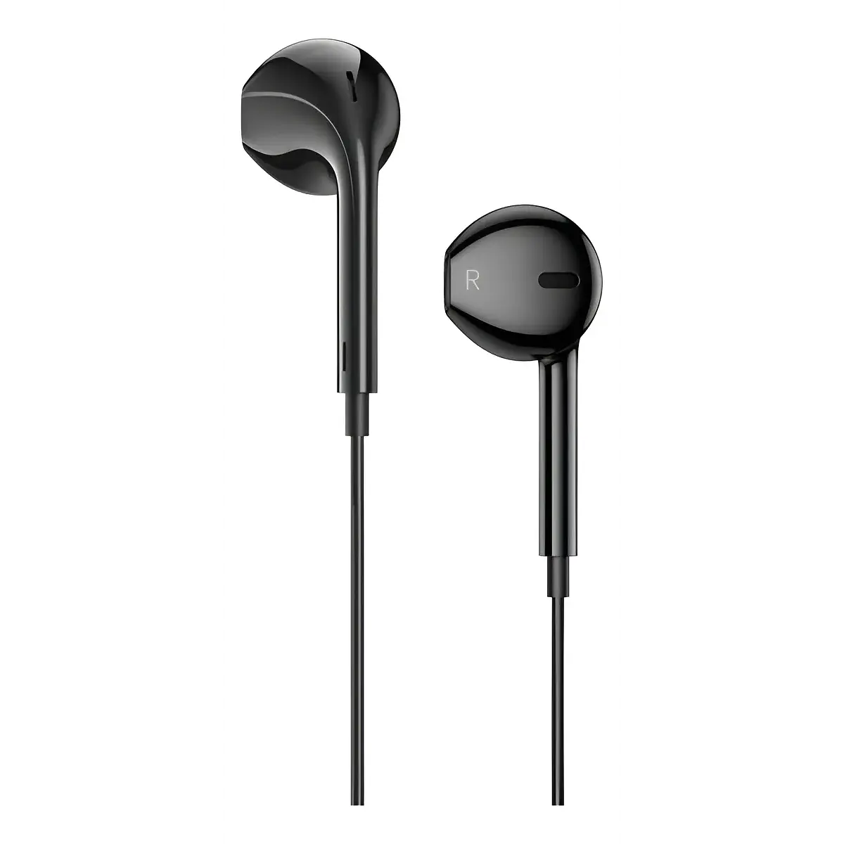 AUDIFONO ALAMBRICO CON MIC. LIGHTNING M111 NEGRO
