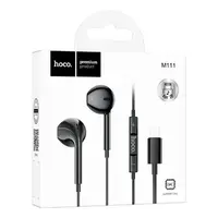 AUDIFONO ALAMBRICO CON MIC. LIGHTNING M111 PRO NEGRO