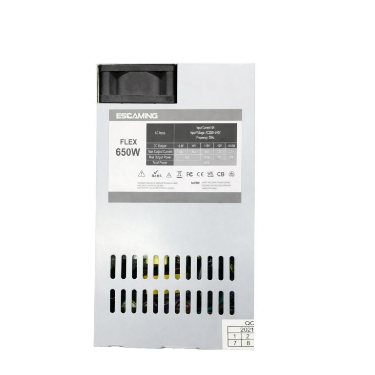 FUENTE PODER SFX  650W/ 24P MINI/ SLIM ESGAMING 2