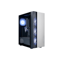 GABINETE GAMER F05T-BK 4 FAN ARGB/ 1 FAN REAR/ 3 FRONT/ ATX/ M-ATX/ ITX/ USB 3.0/USB 2.0/AUDIO SIN FUENTE