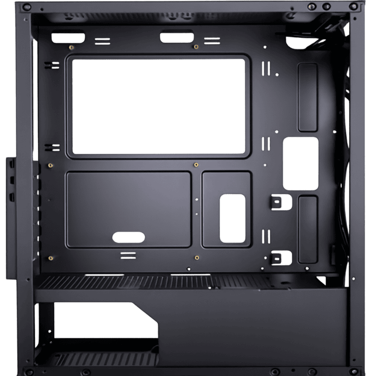 GABINETE GAMER F05T-BK 4 FAN ARGB/ 1 FAN REAR/ 3 FRONT/ ATX/ M-ATX/ ITX/ USB 3.0/USB 2.0/AUDIO SIN FUENTE 5