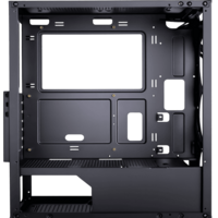 GABINETE GAMER F05T-BK 4 FAN ARGB/ 1 FAN REAR/ 3 FRONT/ ATX/ M-ATX/ ITX/ USB 3.0/USB 2.0/AUDIO SIN FUENTE