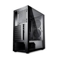 GABINETE GAMER F22-BK 4 FAN ARGB/ 1 FAN REAR/ 3 FRONT/ ATX/ M-ATX/ I-ATX/ USB 3.0/USB 2.0/AUDIO SIN FUENTE 