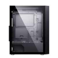 GABINETE GAMER F22-BK 4 FAN ARGB/ 1 FAN REAR/ 3 FRONT/ ATX/ M-ATX/ I-ATX/ USB 3.0/USB 2.0/AUDIO SIN FUENTE 