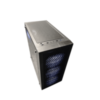 GABINETE GAMER F22-BK 4 FAN ARGB/ 1 FAN REAR/ 3 FRONT/ ATX/ M-ATX/ I-ATX/ USB 3.0/USB 2.0/AUDIO SIN FUENTE 
