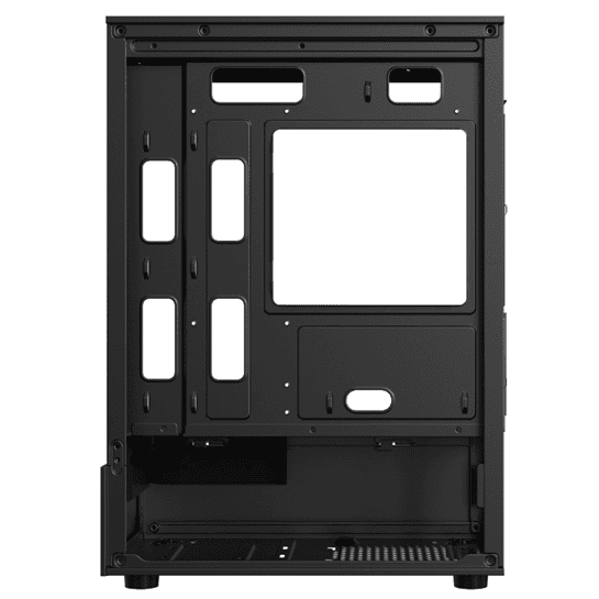 GABINETE GAMER H60-BK / 5 FAN ARGB/ 1 FAN TRASERO/ 2 ARRIBA/ 2 ABAJO/ M-ATX/ ITX/ USB 3.0/USB 2.0/AUDIO/ C REMOTO SIN FUENTE 5