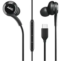 AUDIFONO ALAMBRICO CON MIC. USB-C NEGRO AKG 