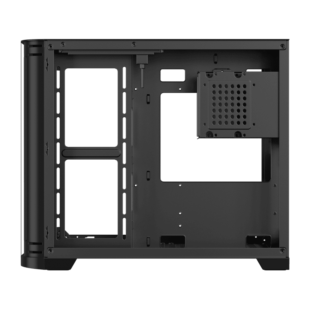GABINETE GAMER VIPER MATX BLACK ARGB (5 FAN)  2 FAN MB/ 2 FAN ABAJO, 1 FAN TRASERO S/ FUENTE/ USB 3.0/ USB C 10