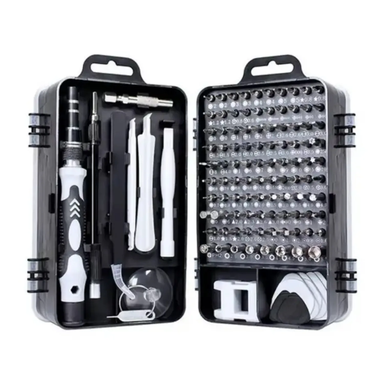 KIT DESTORNILLADORES DE PRECISIÓN 115 EN 1 MAGNETICOS