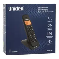 TELEFONO INALAMBRICO AT3102 NEGRO UNIDEN