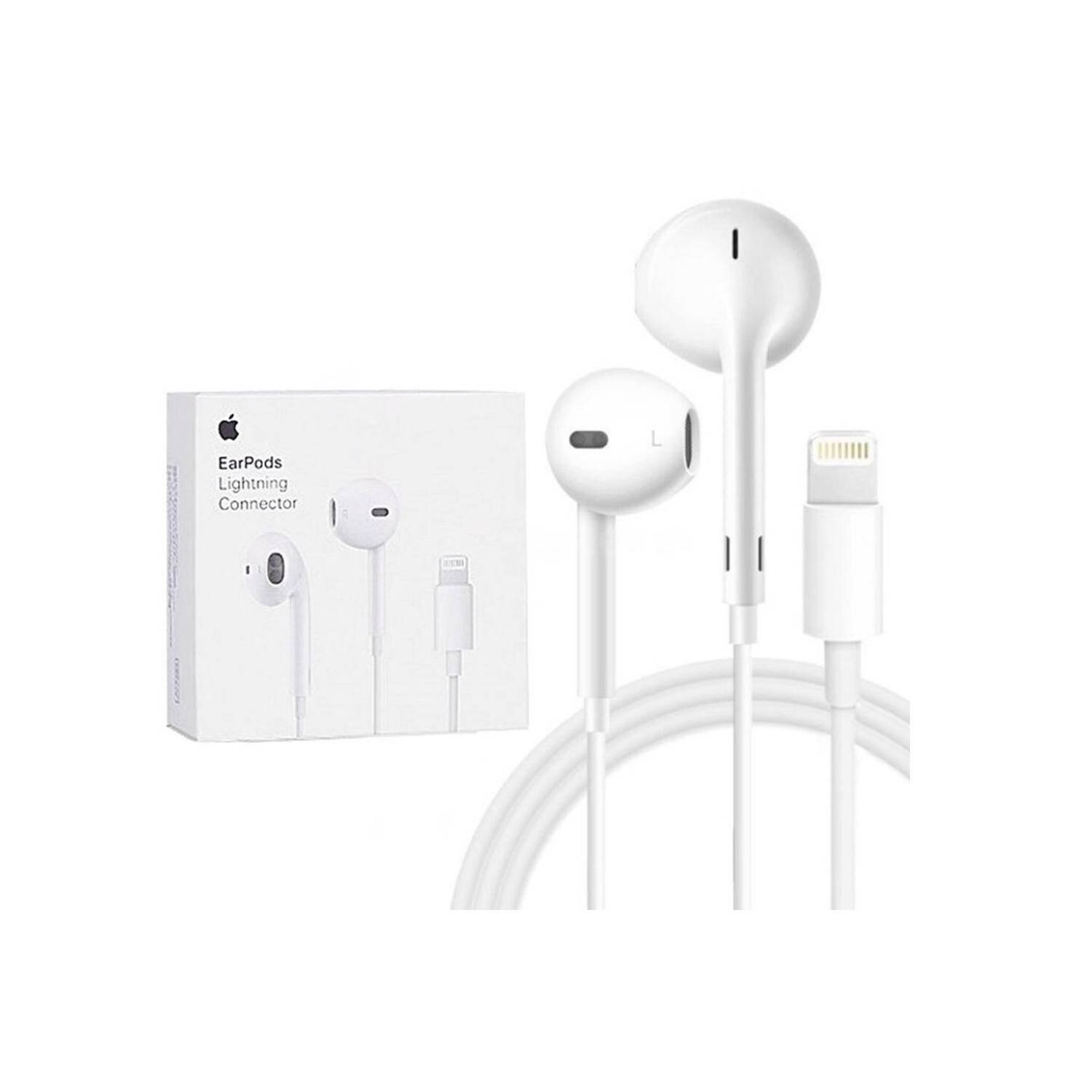AUDIFONO ALAMBRICO ORIGINAL EARPODS LIGHTNING APPLE