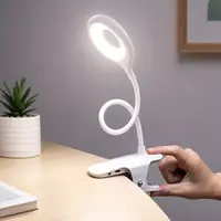 LAMPARA LED TIPO CLIP INALAMBRICA RECARGABLE BLANCA