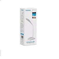 LAMPARA LED DE ESCRITORIO REGULABLE BLANCA