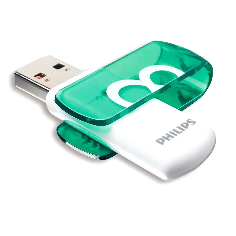PENDRIVE USB2.0 8GB VIVID VERDE