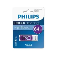 PENDRIVE USB2.0 64GB VIVID MORADO