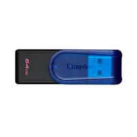 PENDRIVE 64GB USB3.2 DATA TRAVELER EXODIA S AZUL